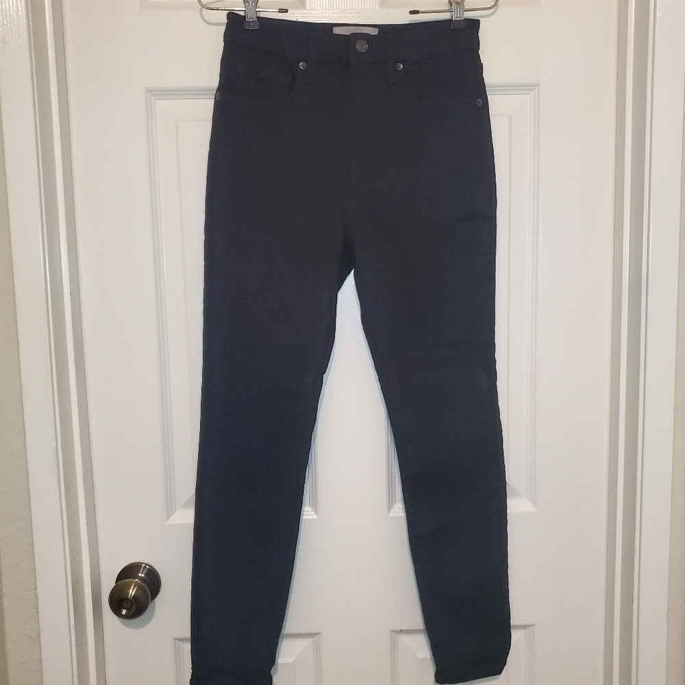 Everlane Women’s High Rise Skinny Black Jean - Size 28 Regular Ankle